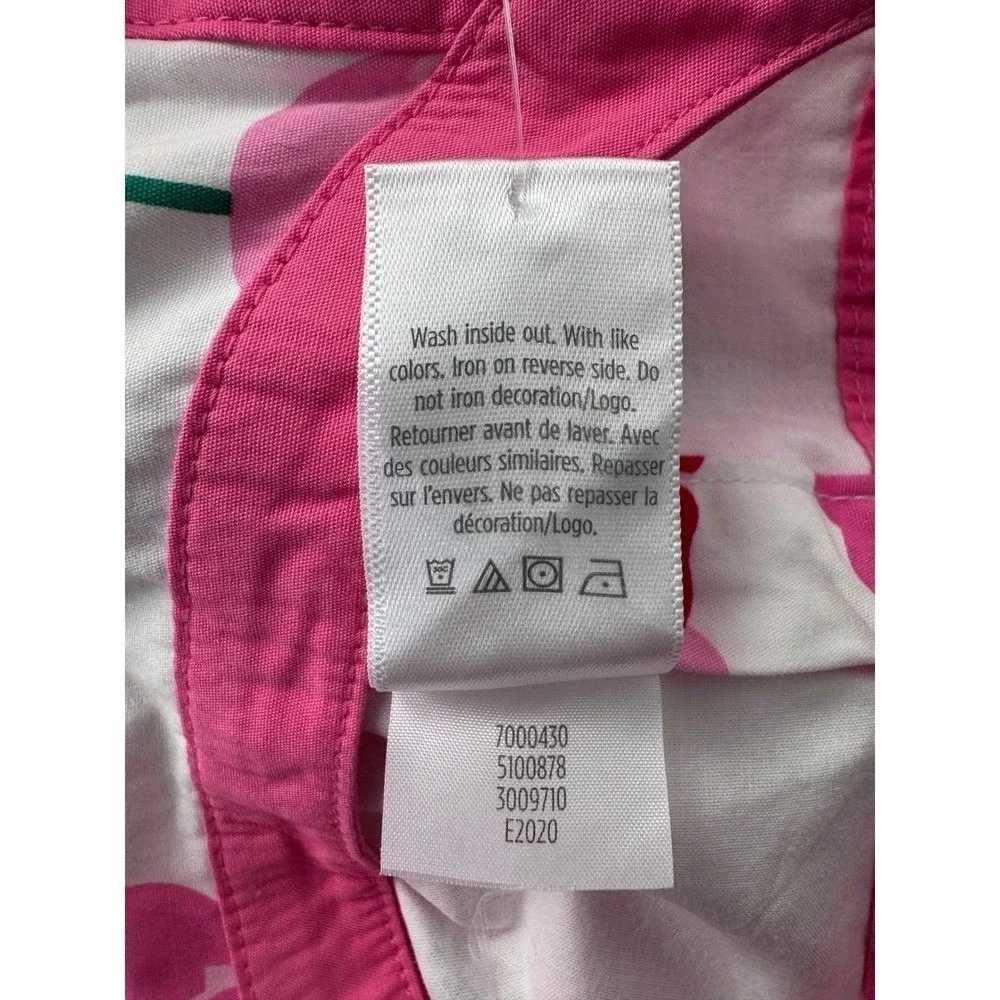 NWT The Children's Place Floral Dress Kids 12-18M Pink White‎ Poppy Bow Cotton